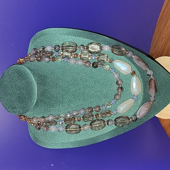 VINTAGE PREMIER DESIGNS ENGLISH ROSE NECKLACE - Picture 5 of 10